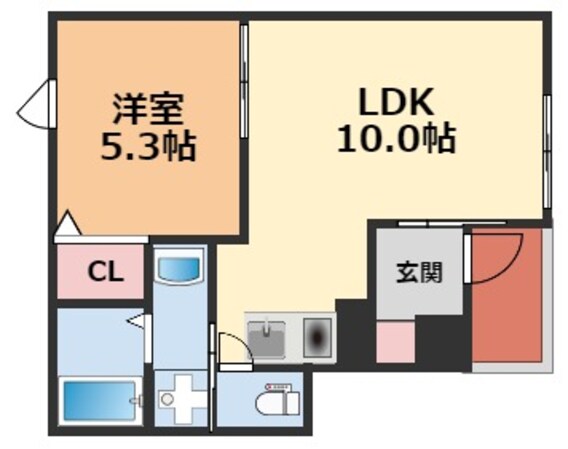 LUMIELE府中の物件間取画像